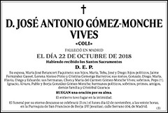 José Antonio Gómez-Monche Vives